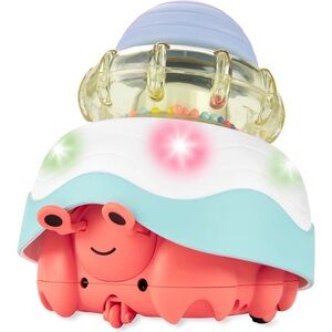 Skip Hop Baby Crab Crawl Toy Stack & Crawl 4-in-1 Sensory Tummy Time Toy